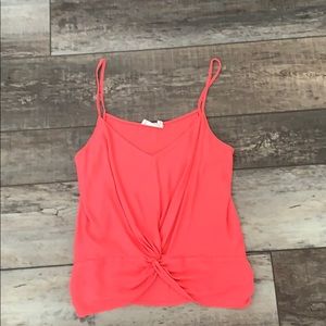 Hot pink tank